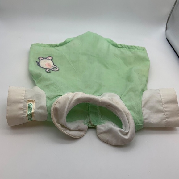 Vintage Cabbage Patch Kids Original Elephant Embroidered Collared Outfit - Picture 6 of 16